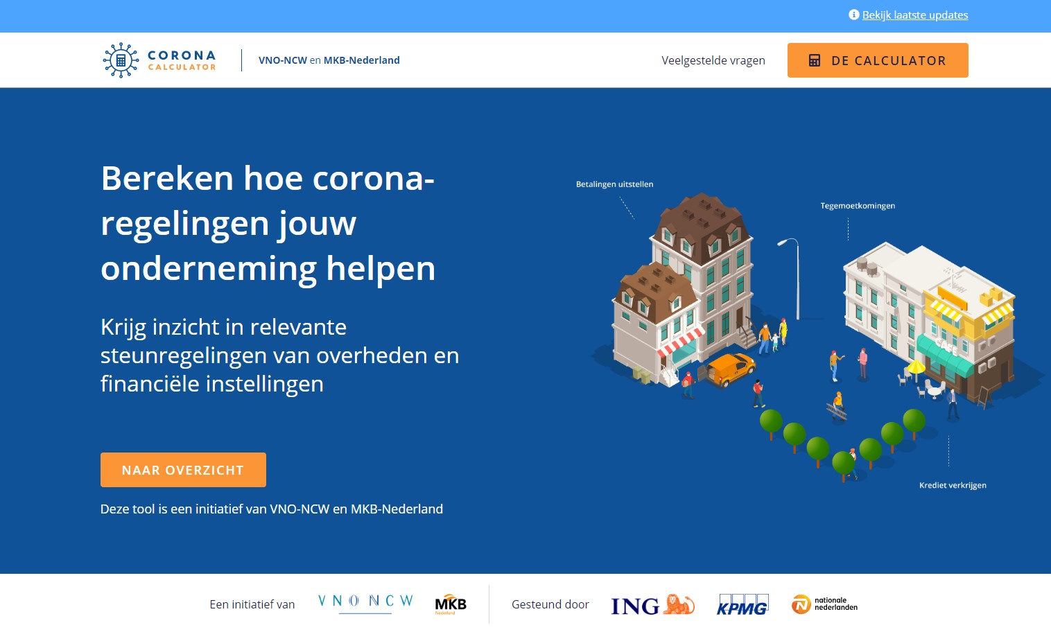 Coronacalculator klaar voor steun 2.0