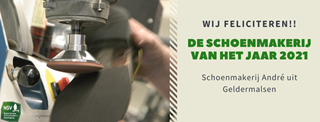 Felicitatie Schoenmakerij vh Jaar
