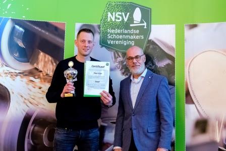 Theo Frijn wint voor de derde maal NSV Prijs bij open Europese Vakwedstrijd voor Schoenmakers 2022