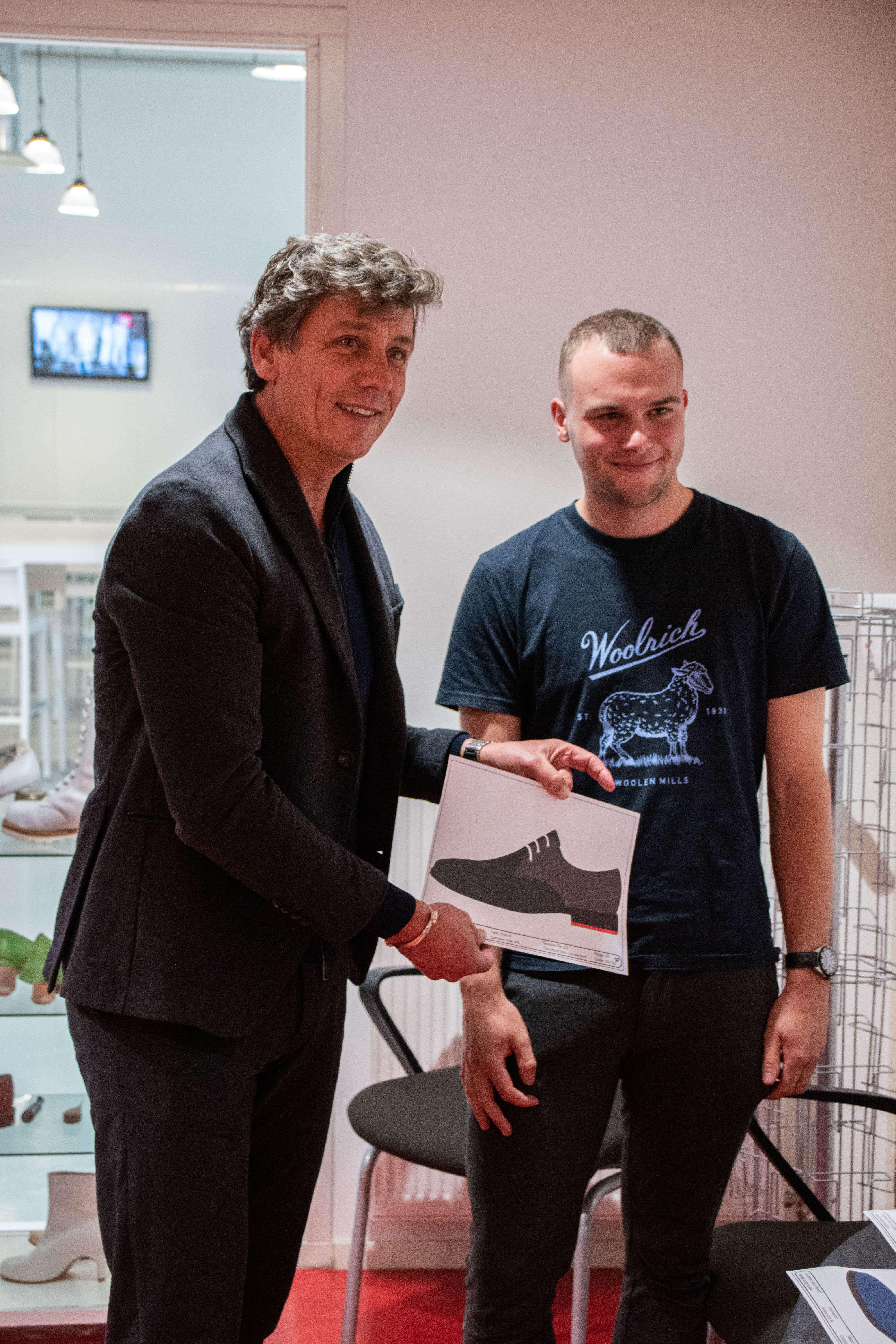 Voorzitter MKB-Nederland Jacco Vonhof brengt werkbezoek aan Dutch Shoe Academy in Utrecht 