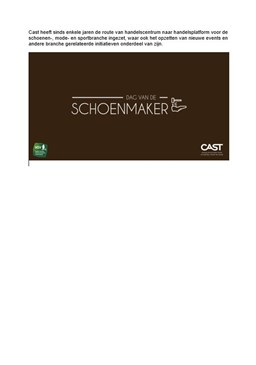 230214 Schoenvisie_ Nederlandse Schoenmakers Vereniging werkt samen met Cast voor Dag van de Schoenmaker 2