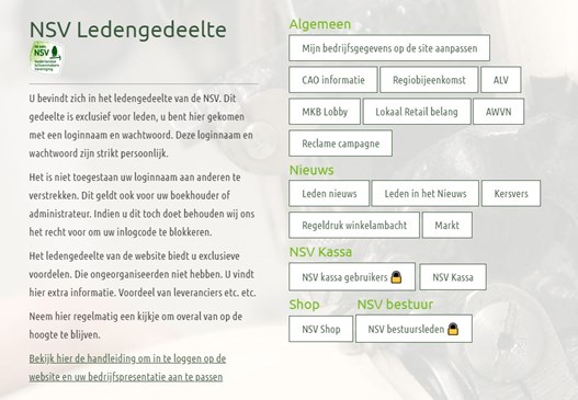 NSV leden home
