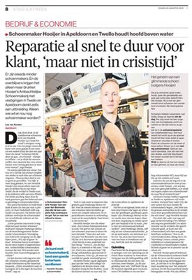 Hendrik Hooijer in de Stentor