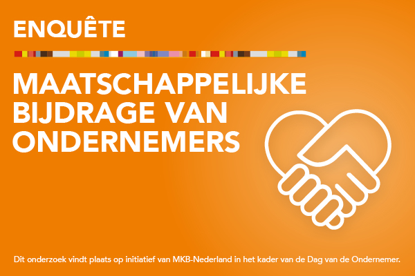 Enquête Maatschappelijke bijdrage van ondernemers