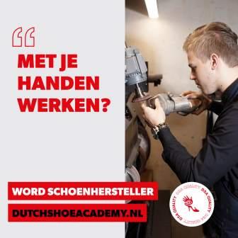 Campagne "Word net als ik Schoenmaker"