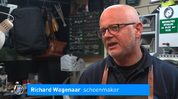 Schoenmaker Richard Wagenaar in Hart van Nederland