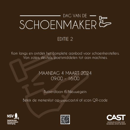Update Dag van de Schoenmaker - Nog 2 weken!