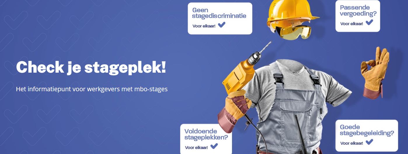 Ondernemersorganisaties lanceren website voor stagebedrijven