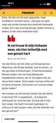 Schoenamker Ed kon geen personeel vinden 6