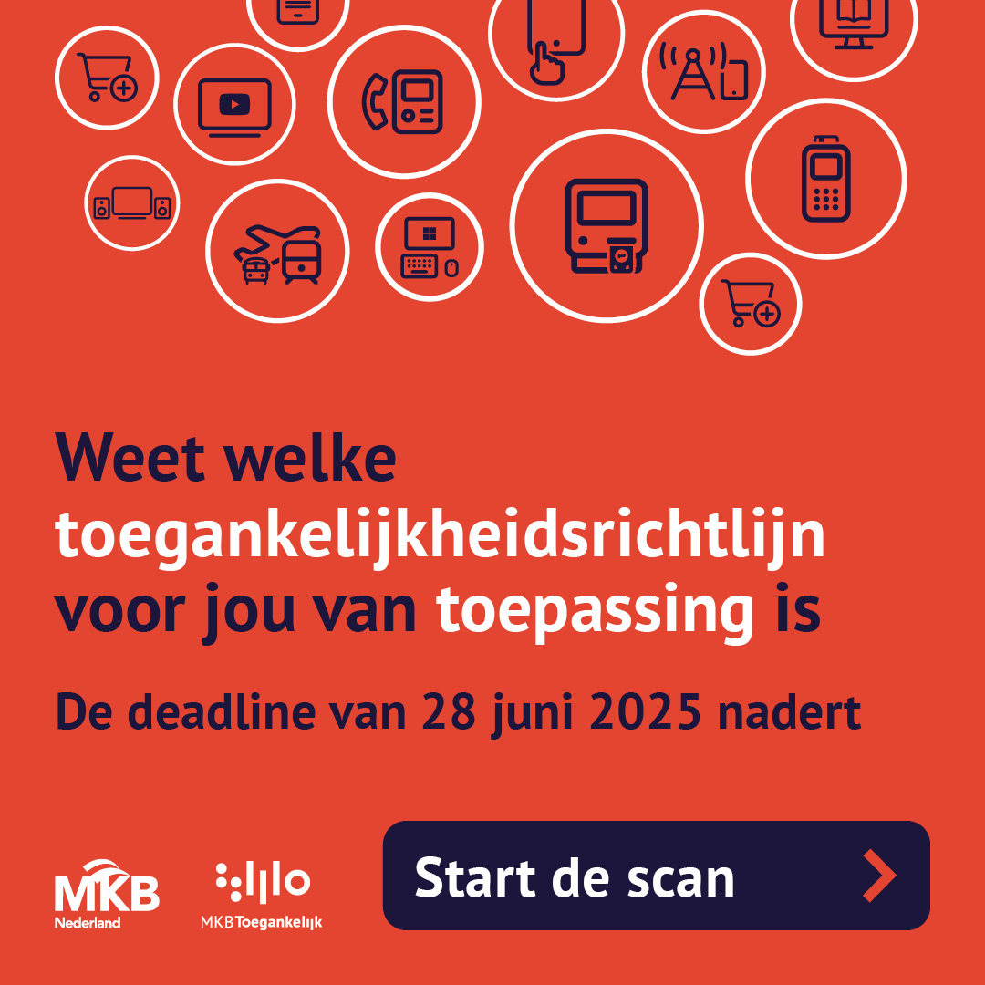 Onderzoek toont grote toegankelijkheidskloof in digitale producten en diensten: urgentie voor European Accessibility Act neemt toe