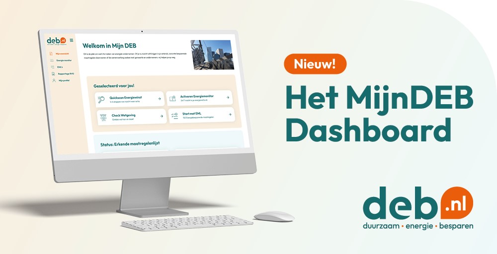 Nieuw: Mijn DEB - Dashbord voor slim energie besparen
