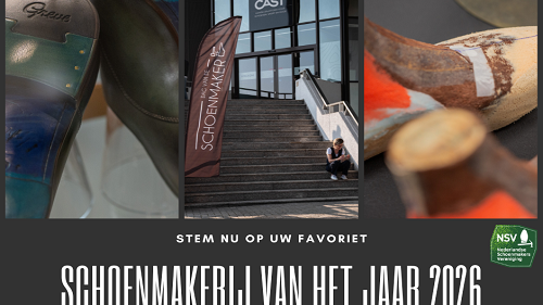 Doe nu mee met Schoenmakerij van het Jaar 2026