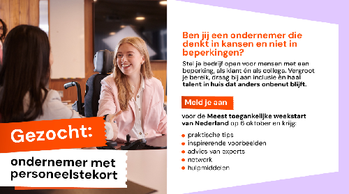 Meest toegankelijke weekstart van Nederland – maandag 6 oktober 