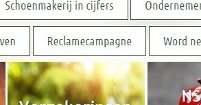 Knop Reclame campagne en promotie materiaal
