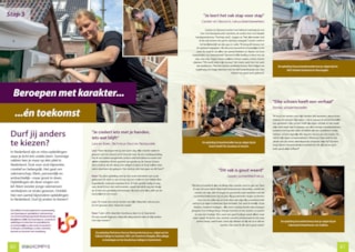 Kleine, unieke beroepsgroepen -opleidingen uitgelicht in MBO Kompas 1