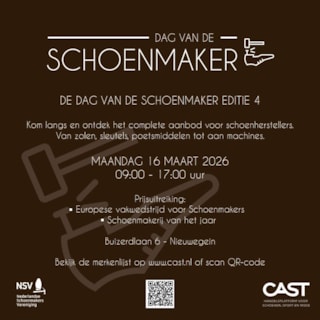 Uitnodiging Dag van de Schoenmaker - 2