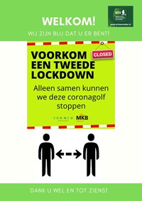 Welkom voorkom een tweede lockdown